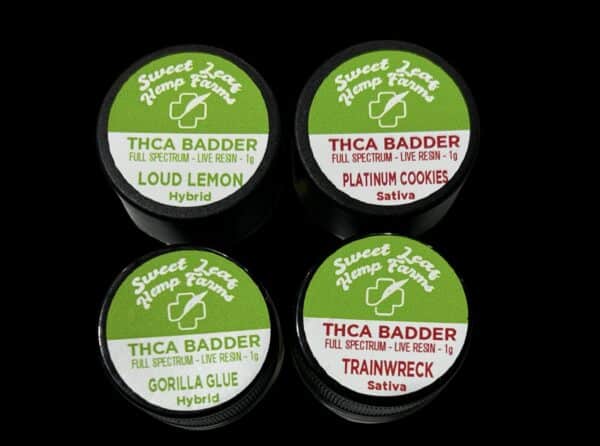 THCA Badder 4 samples
