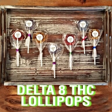 Delta 8 Lollipops 30mg | Sweet Leaf Hemp Farms